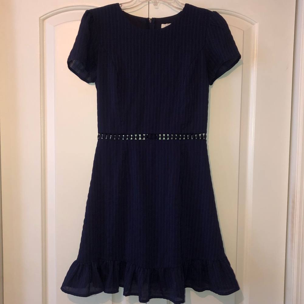 Francesca’s Navy Dress